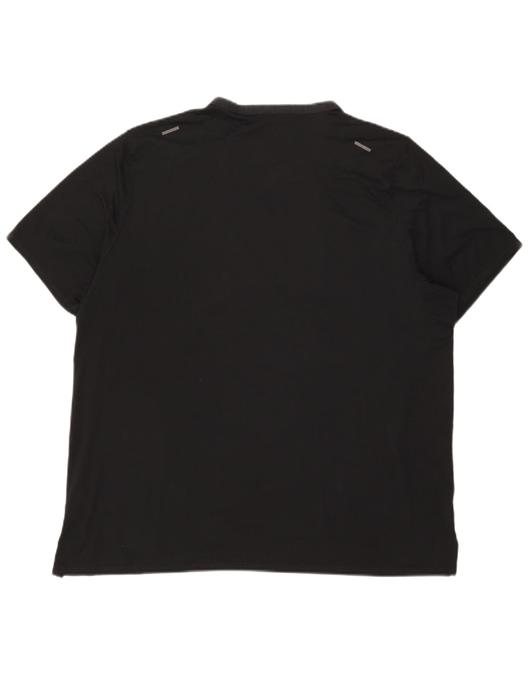 NIKE Hommes Dri Fit T-Shirt Haut XL Noir Polyester