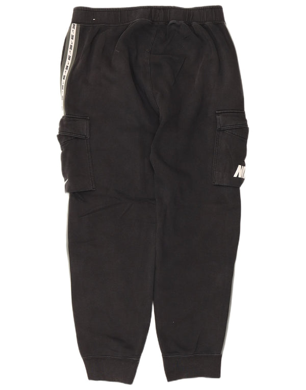 Nike Pantalon de survêtement graphique pour homme en coton color block Noir Taille L