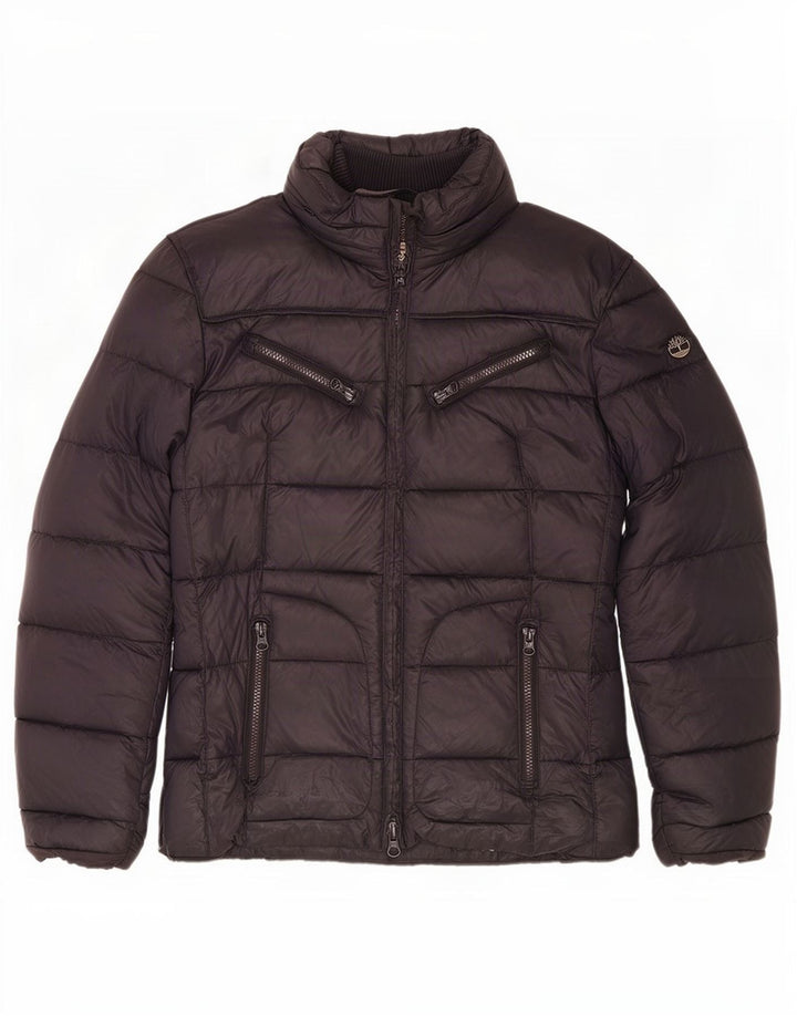 Timberland Veste rembourrée pour femme UK 16 Large Bleu Marine Nylon