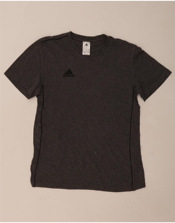 ADIDAS T-Shirt Graphique Homme Petit Gris Coton