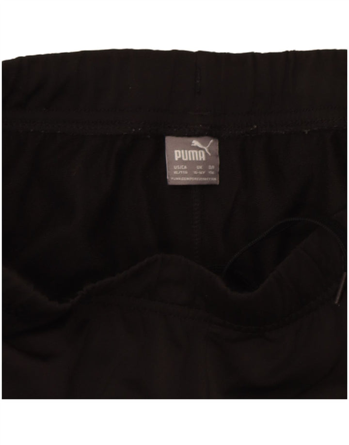 Puma Pantalon de Survêtement Garçon 15-16 ans Noir
