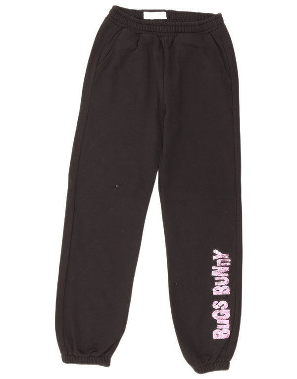 Zara Pantalon De Survêtement Fille Looney Tunes Joggers 13-14 Ans Noir