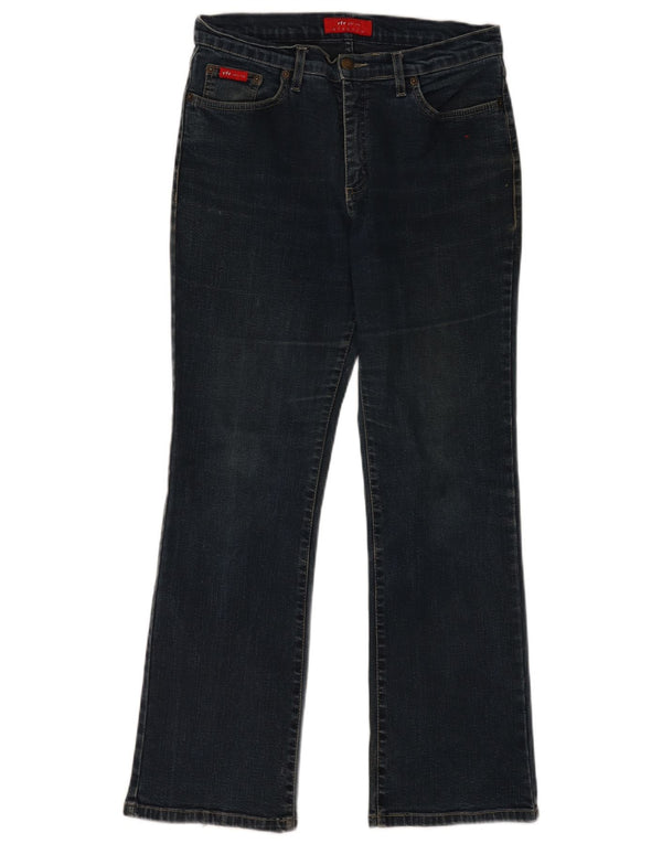 Marks & Spencer Jean droit Per Una pour femme UK 14 Large W32 L29 Bleu