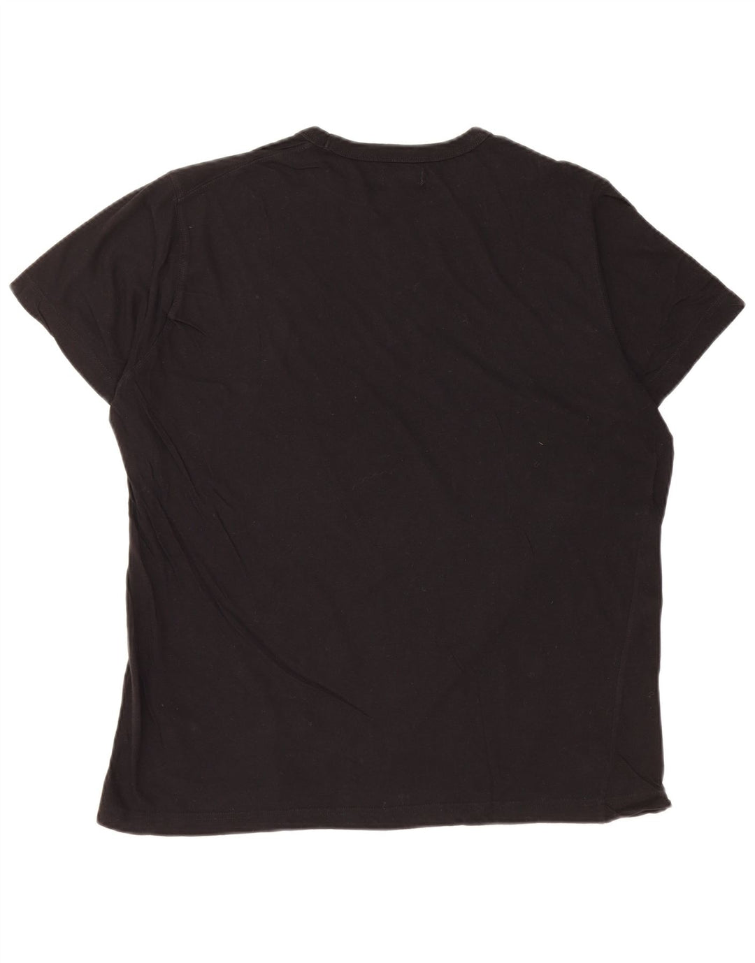 MARLBORO CLASSICS Mens T-Shirt Top Large Black Cotton