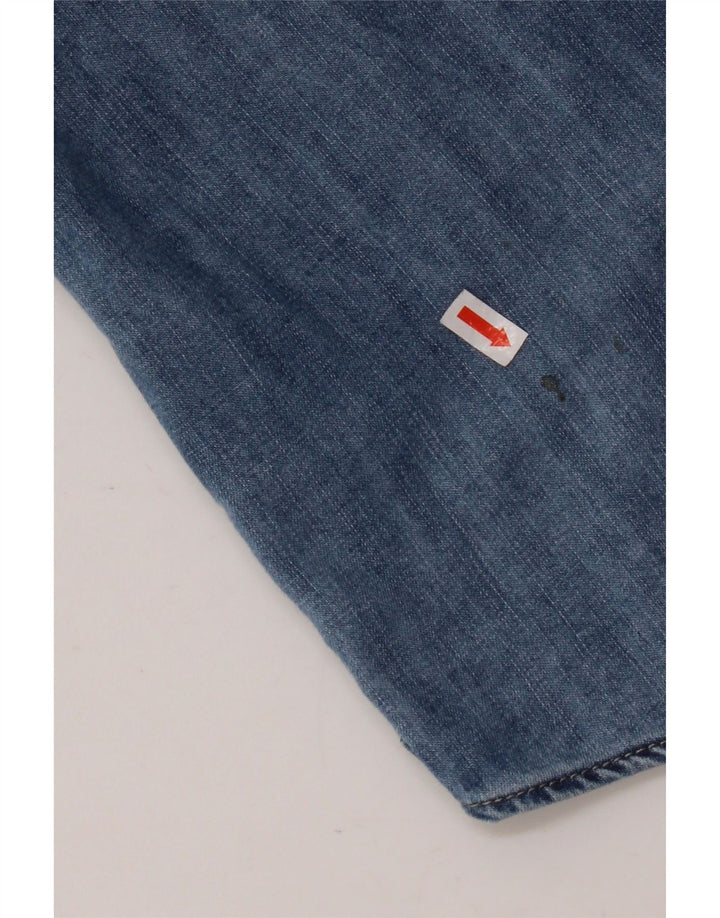 REPLAY Chemise en Jean Large Bleu Coton Homme