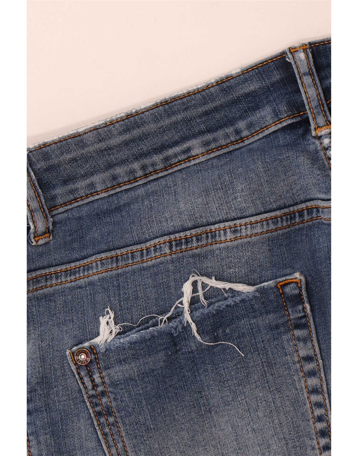 Zara Femme Jean skinny effet vieilli W28 L27 Bleu