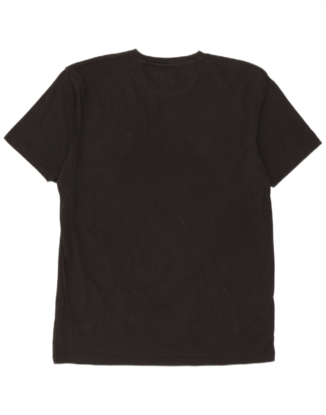 ZARA Hommes Slim Fit T-Shirt Top XL Noir