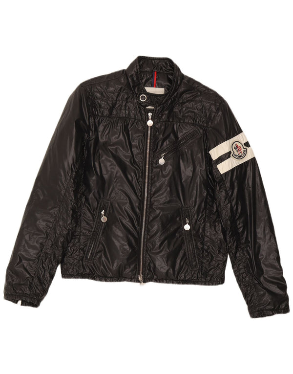 Moncler Veste matelassée femme taille 2 moyen noir polyamide