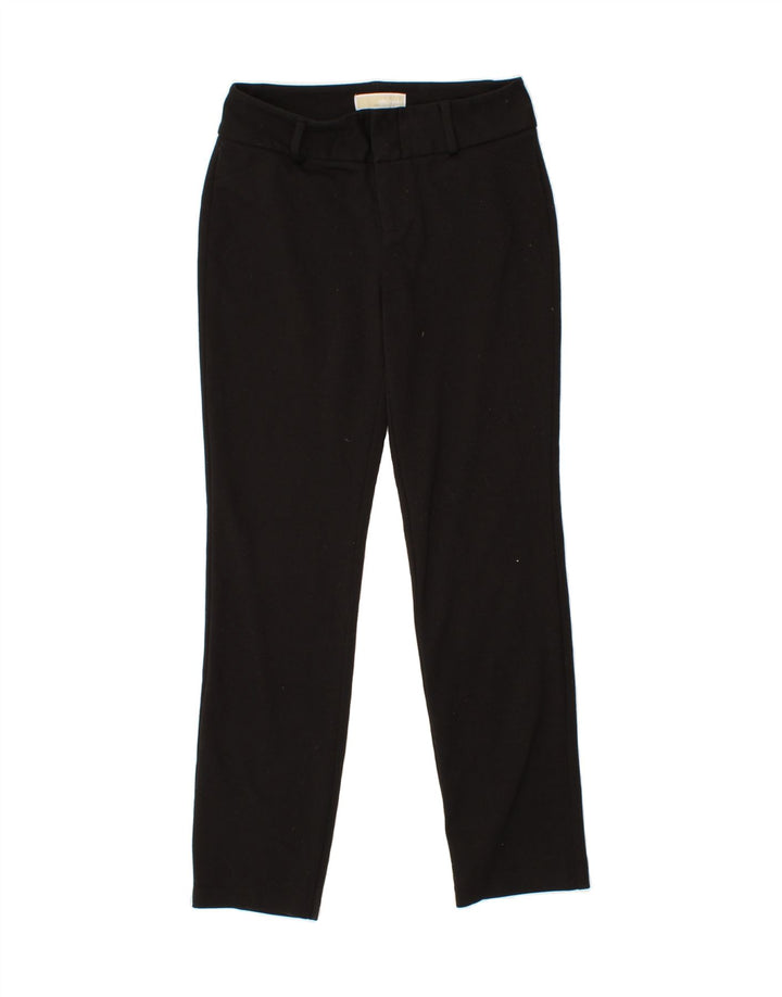 MICHAEL KORS Womens Slim Casual Trousers US 6 Medium W30 L29 Black Vintage Michael Kors and Second-Hand Michael Kors from Messina Hembry 