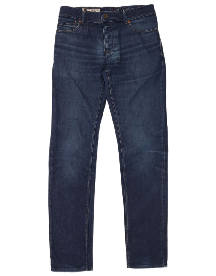 Harmont & Blaine Jeans Slim pour Hommes W34 L32 Bleu Coton