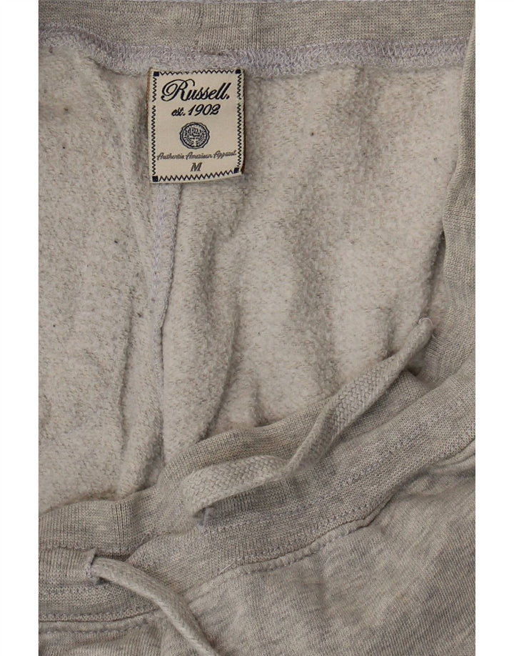 RUSSELL ATHLETIC Womens Tracksuit Trousers Joggers UK 12 Medium  Grey Vintage Russell Athletic and Second-Hand Russell Athletic from Messina Hembry 