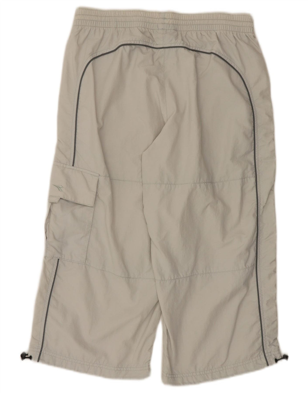 Diadora Bermuda Sport Short Large Off White Polyamide Homme