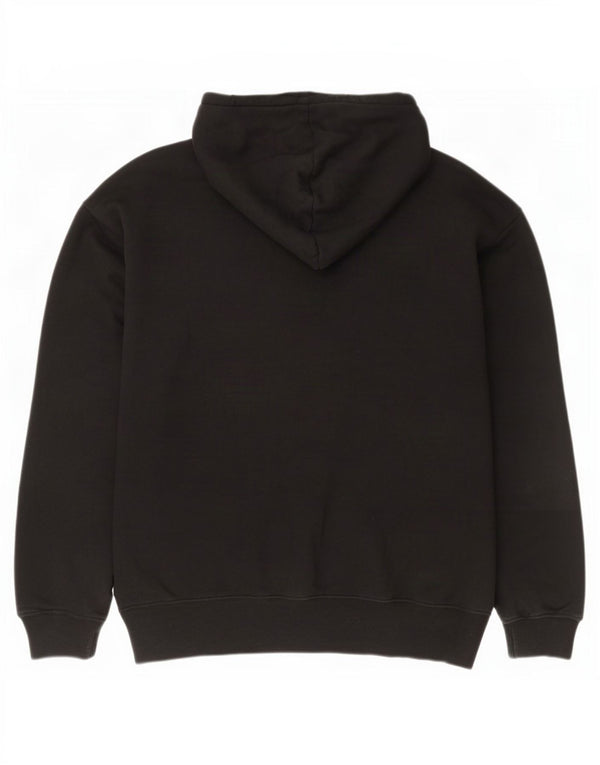 Adidas Pull à capuche coupe ample pour homme en coton noir 2XL
