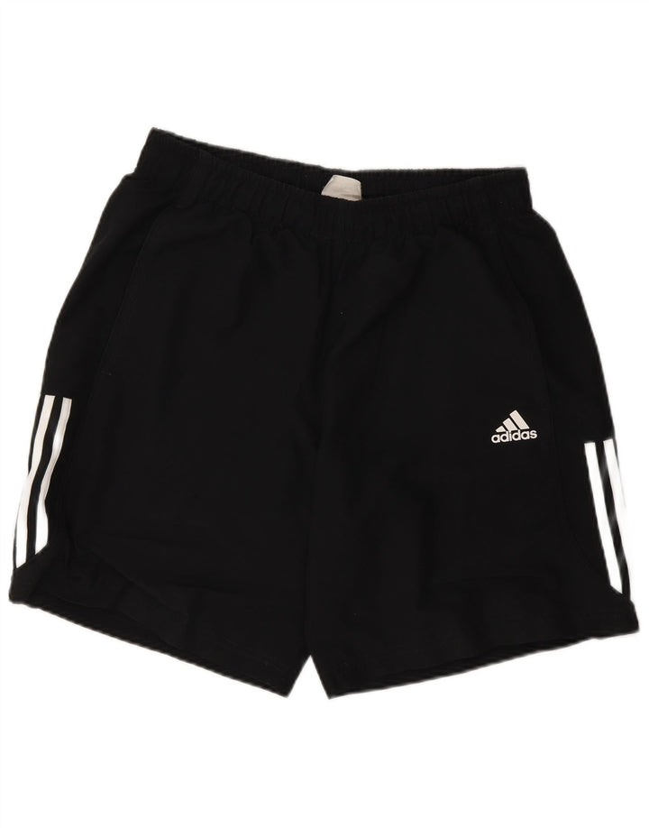 Adidas Short de sport pour homme en polyester noir moyen