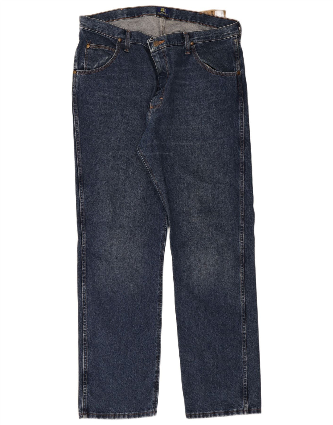 Wrangler Jean droit homme W38 L32 bleu coton