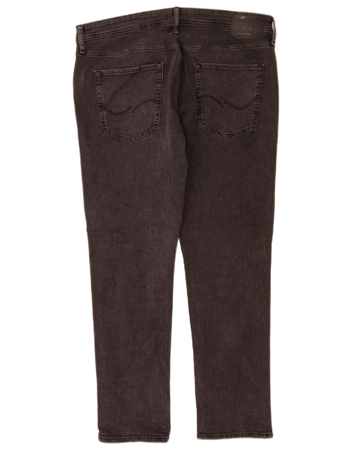 Jack & Jones Jean Slim Homme W38 L32 Gris Coton