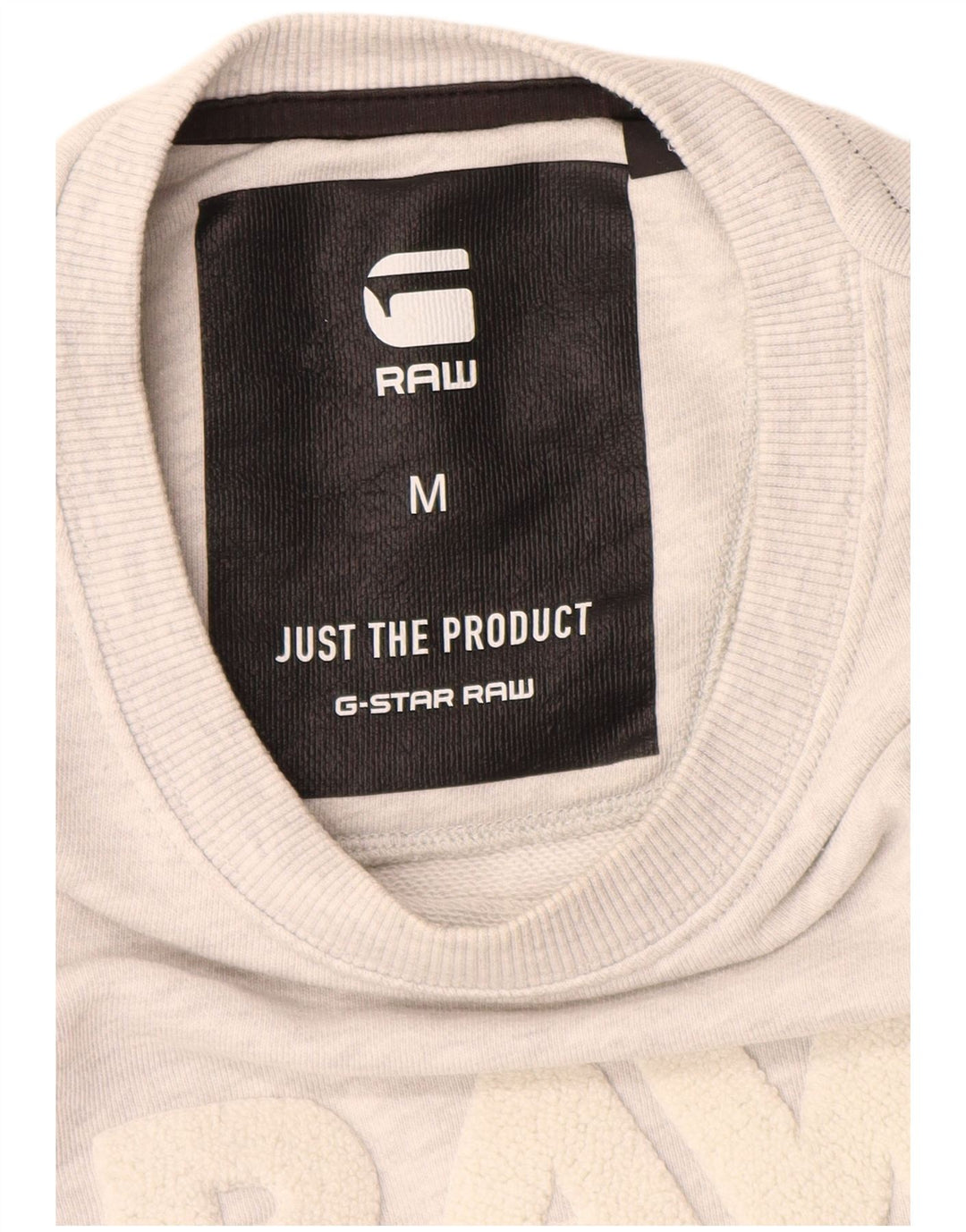 G-Star Pull Graphic Sweatshirt Homme Gris Moyen Moucheté