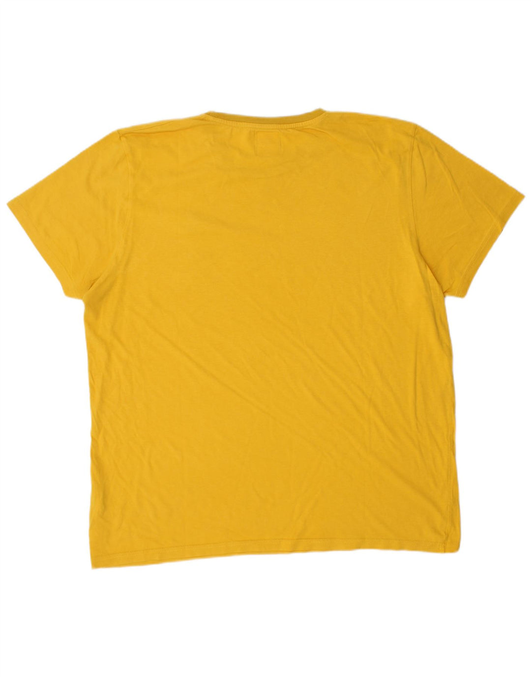 KAPPA T-Shirt Homme Top 2XL Jaune Coton