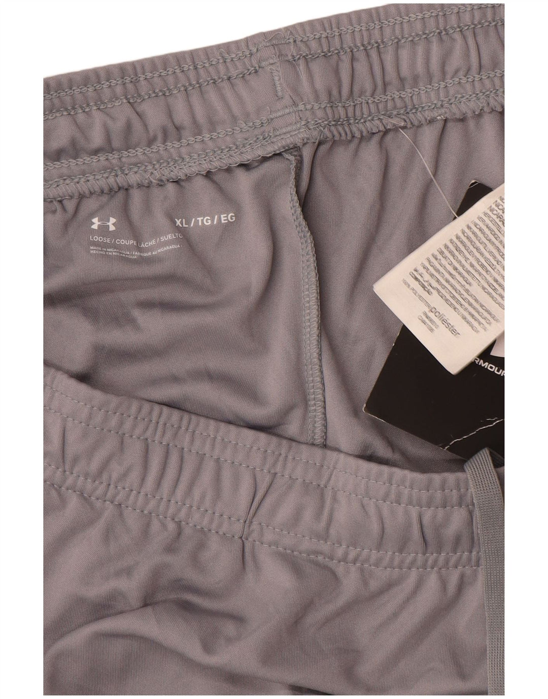 Under Armour Short de Sport Graphic Homme XL Gris Polyester