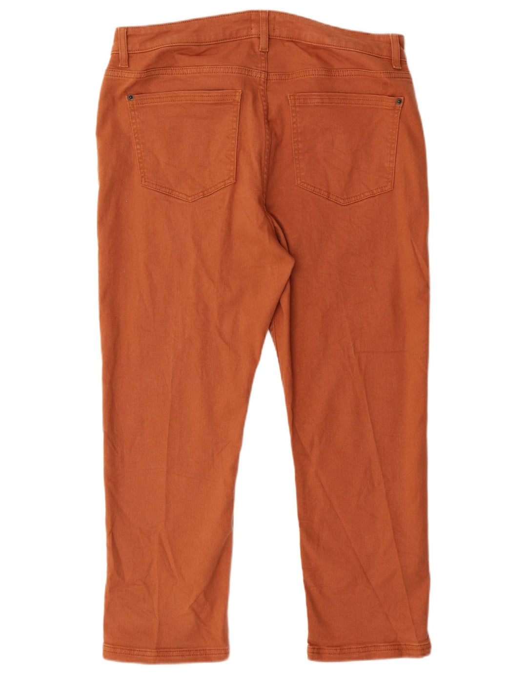 White Stuff Jean court pour femme UK 16 Large W34 L25 Coton marron