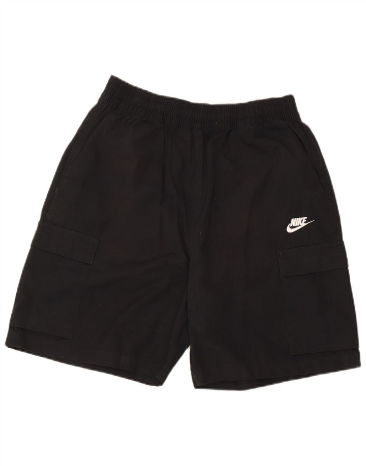 Nike Short de sport cargo pour homme en coton noir moyen