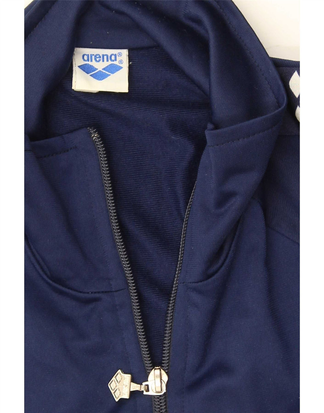 Arena Veste de Survêtement Graphique Homme XL Bleu Marine Colorblock Polyester