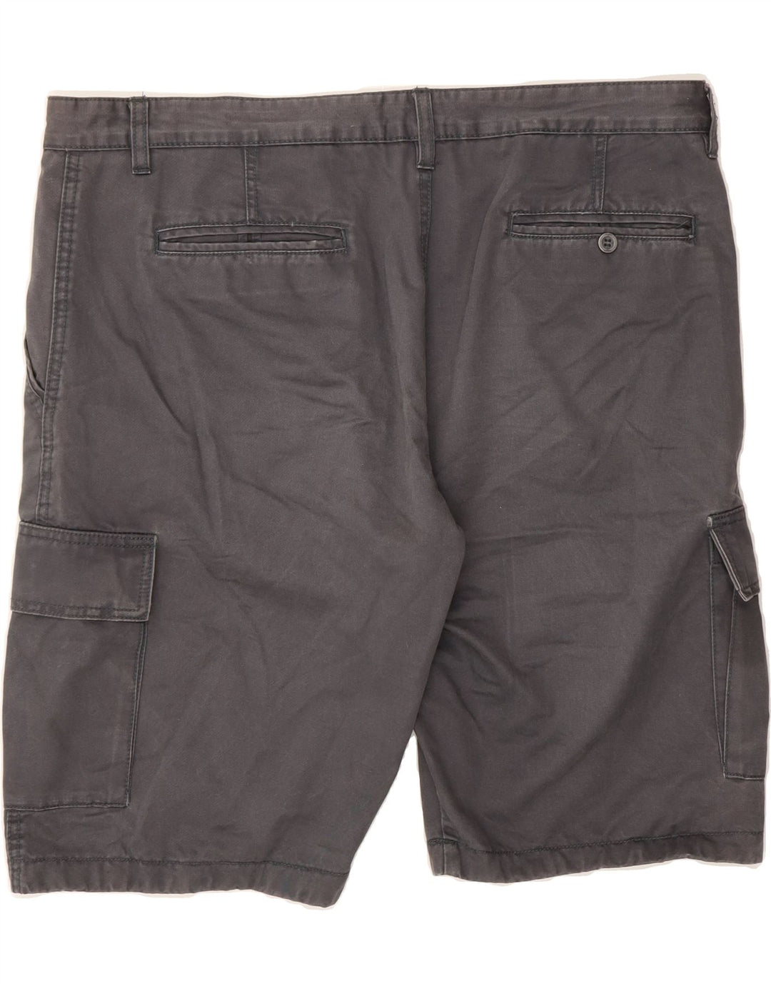 LOTTO Mens Cargo Shorts 2XL W42  Grey Cotton Vintage Lotto and Second-Hand Lotto from Messina Hembry 