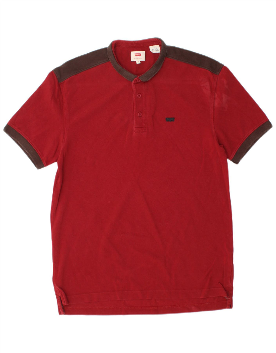 Levi's Polo Homme Rouge Moyen Colourblock Cotton