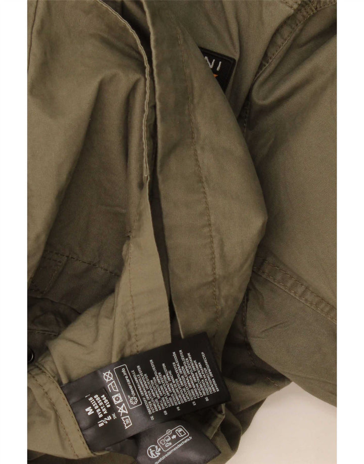 Brandit Veste militaire graphique pour homme UK 38 Coton kaki moyen