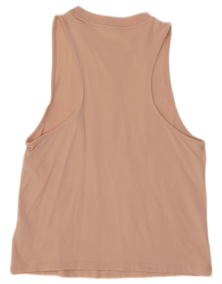 ADIDAS Débardeur graphique pour femme UK 8 Petit coton rose