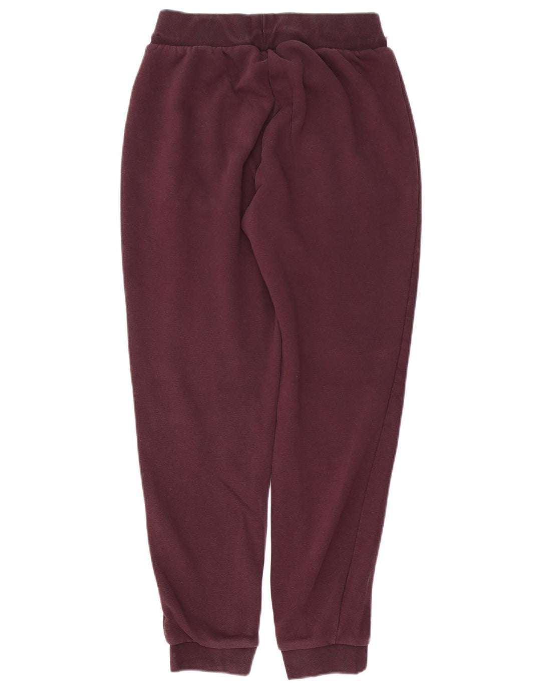 ADIDAS Pantalon de survêtement pour femme Joggers UK 10 Petit coton bordeaux