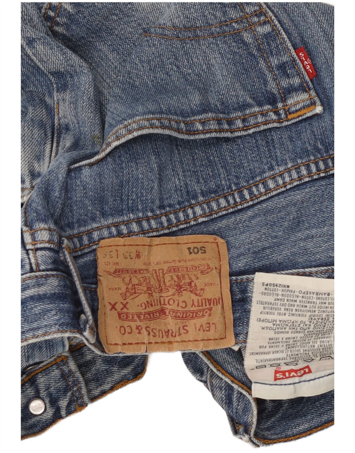 Levi's Jean Droit 501 Homme Bleu W33 L29 Coton
