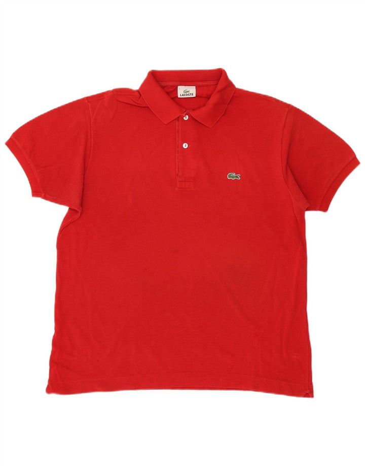 LACOSTE Polo Homme Taille 5 Grand Coton Rouge