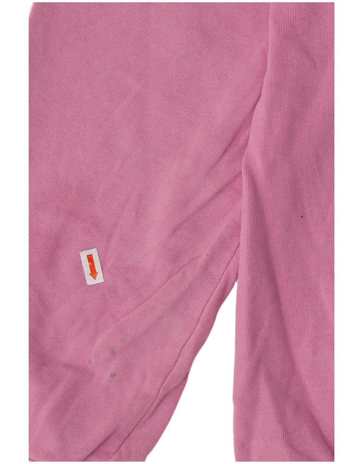 FAT FACE Sweat-shirt pour femme en coton rose moyen UK 12