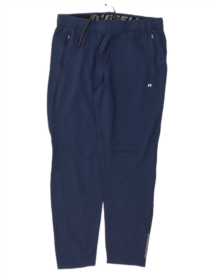 RUSSELL ATHLETIC Pantalon de Survêtement Homme Large Rayonne Bleu Marine
