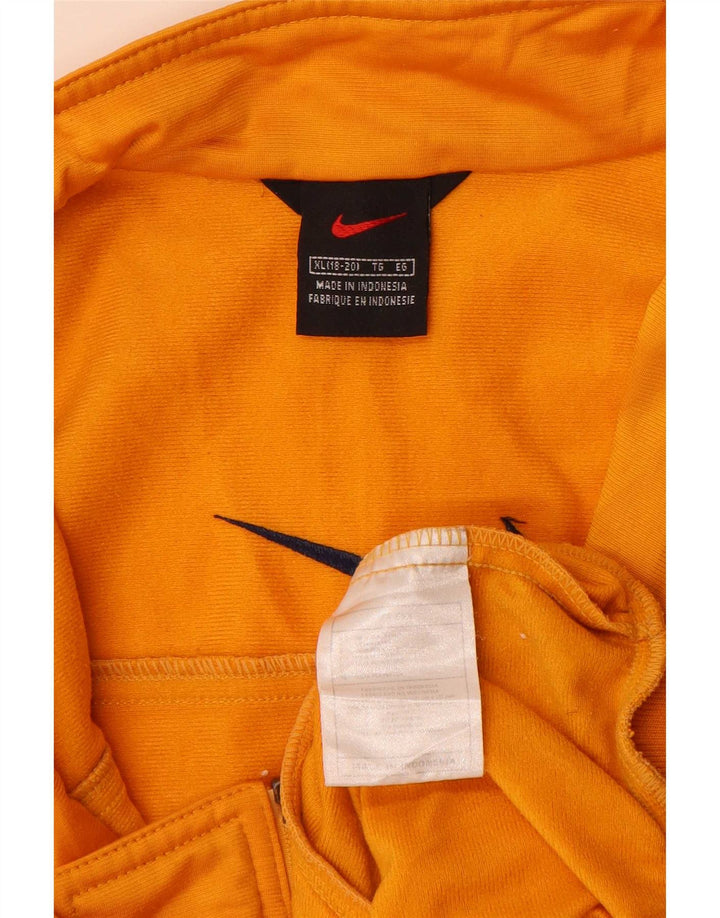 Veste de survêtement Nike Garçon 13-14 ans XL Jaune Polyester