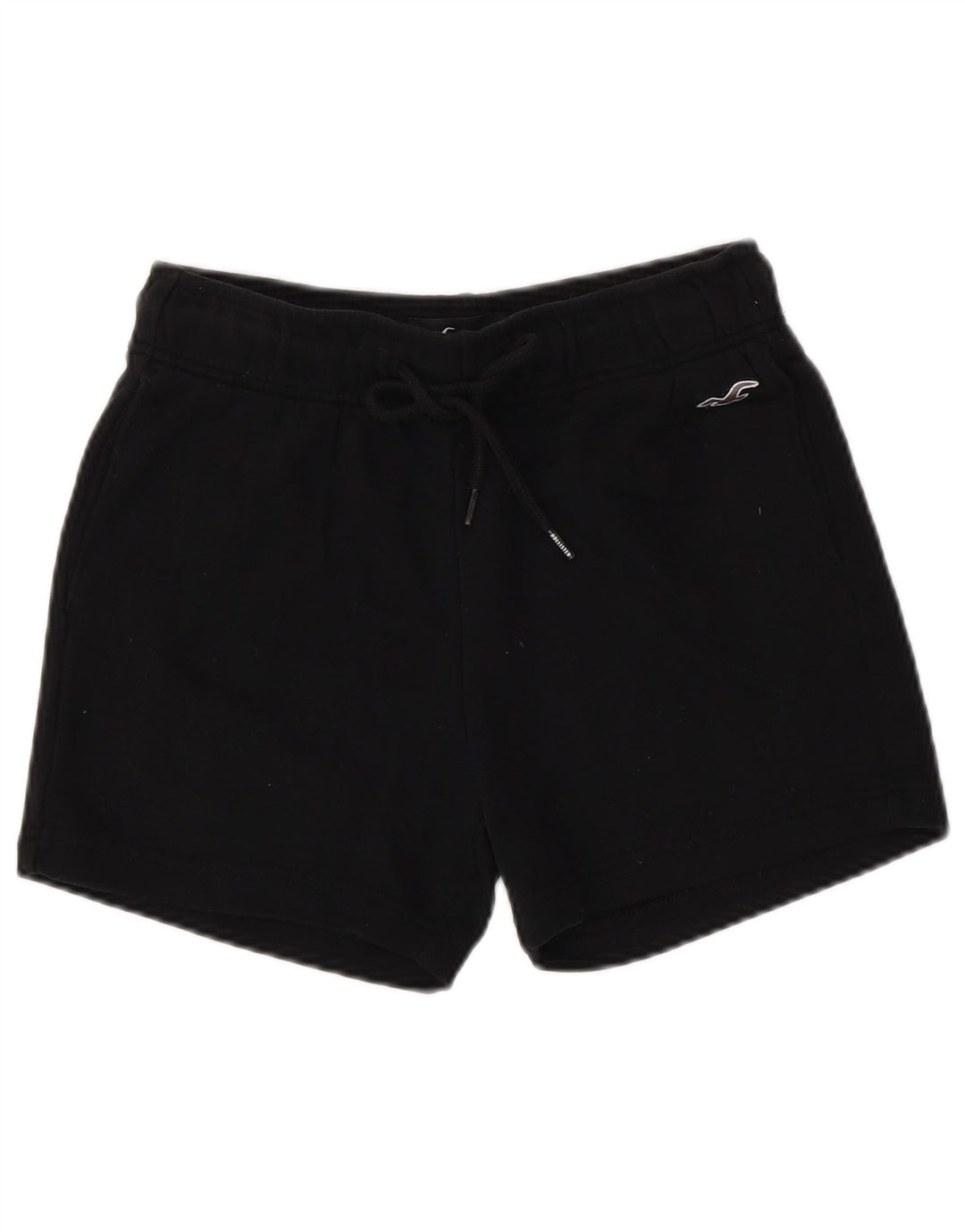 HOLLISTER Short de sport pour femme UK 6 XS Noir Coton
