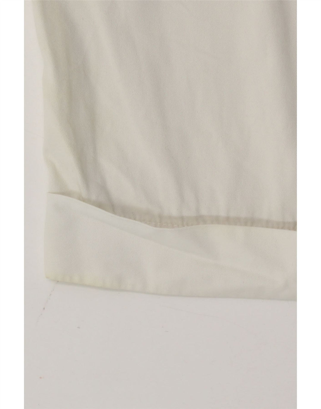 Benetton Short Chino Femme IT 42 Medium W30 Coton Blanc