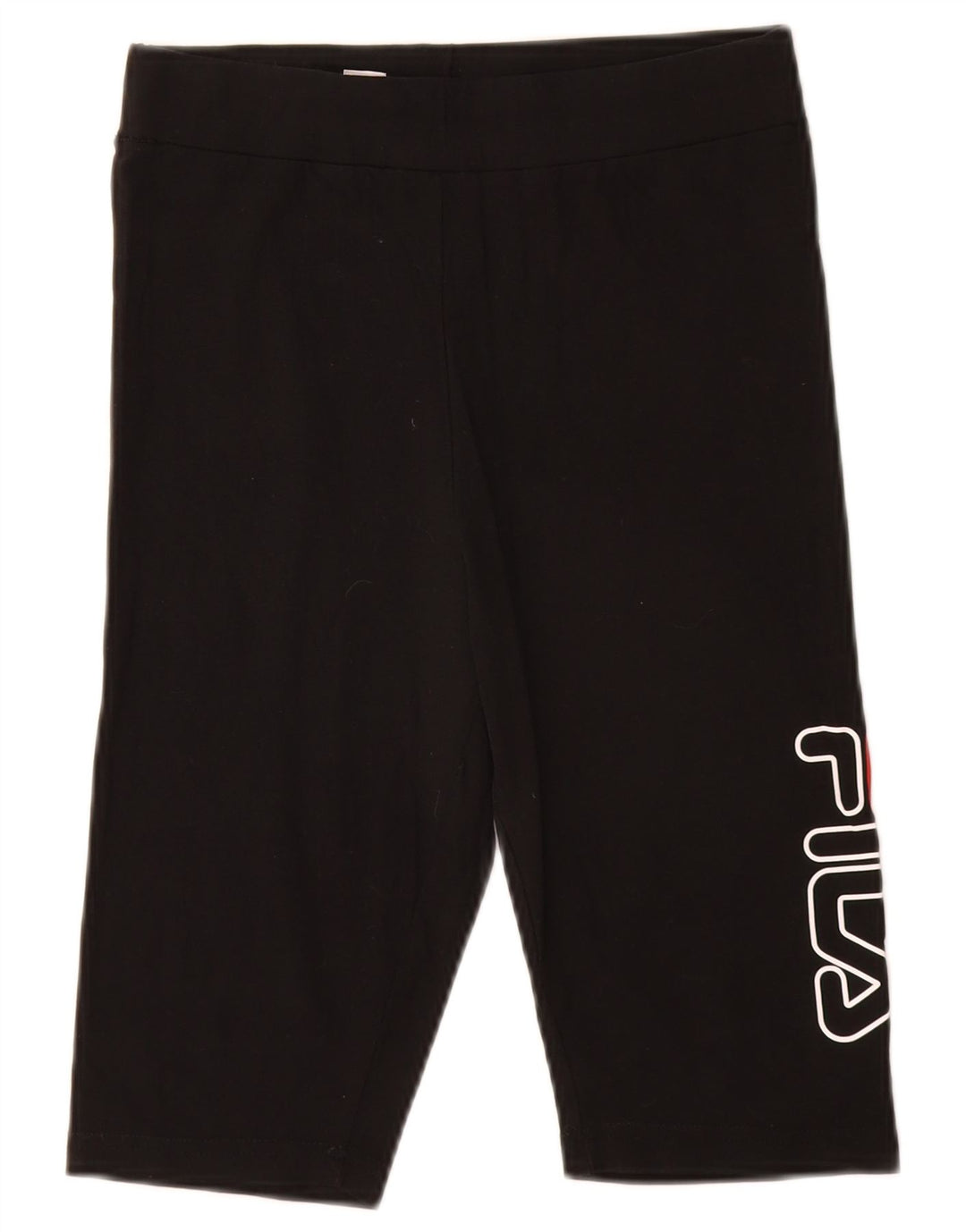 FILA Short de sport graphique pour femme UK 8 Small Noir