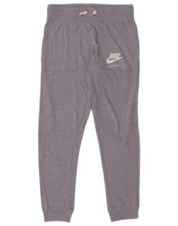 Nike Pantalon de survêtement pour homme en coton bleu Taille S