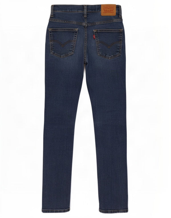 Levi's Garçon 512 Slim Tapered Jeans 11-12 ans W26 L29 Bleu Coton