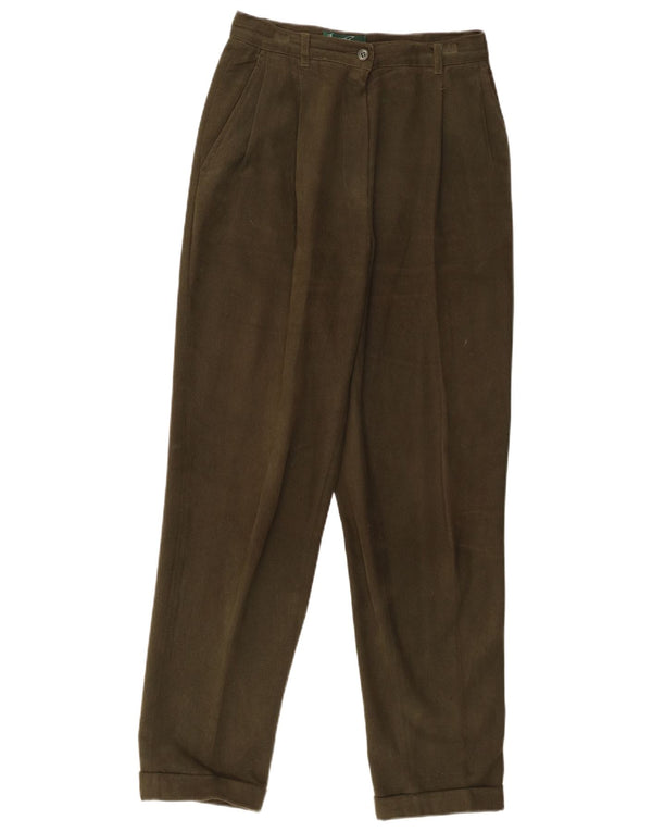 Henry Cottons Pantalon Chino Femme IT 42 Medium W28 L29 Kaki Coton