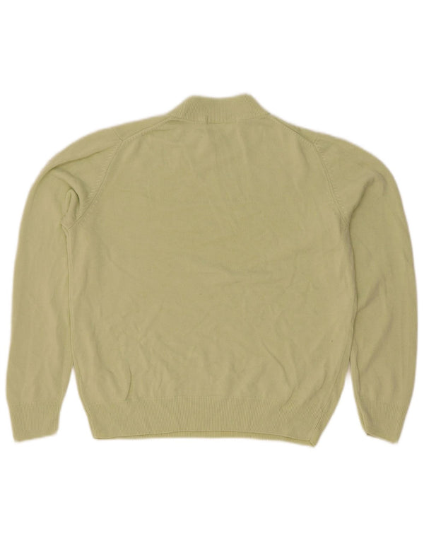 Marks & Spencer Pull court à col roulé pour femme UK 12 Vert moyen