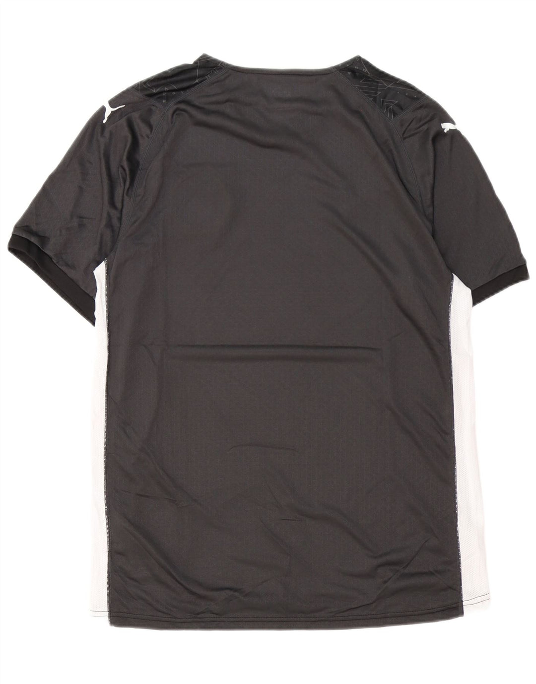 Puma T-Shirt Graphique Top XL Homme Noir Géométrique Polyester