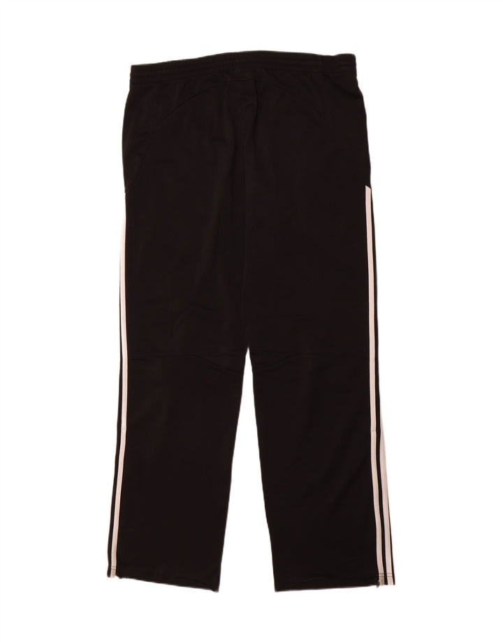 ADIDAS Mens Tracksuit Trousers UK 40/42 Medium Black Polyester Vintage Adidas and Second-Hand Adidas from Messina Hembry 