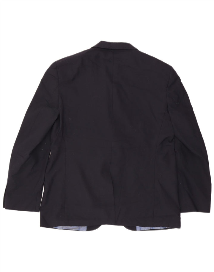 Marks & Spencer Veste blazer à 2 boutons pour homme UK 42 Grande laine bleu marine