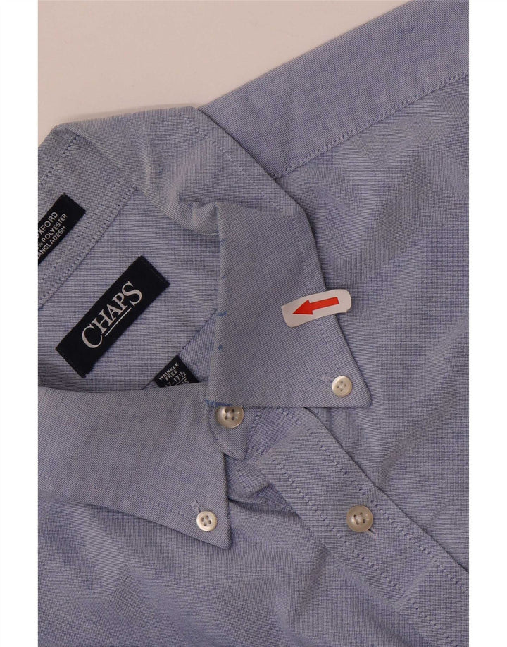 Chaps Chemise Homme Taille 17 1/2 XL Coton Bleu