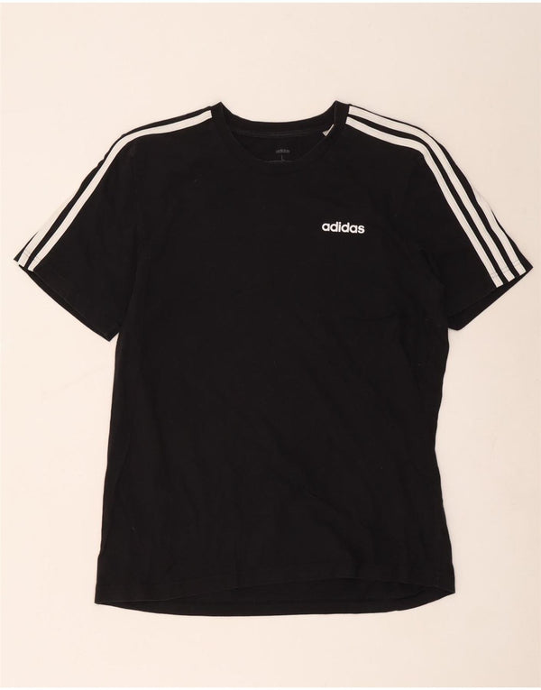 Adidas T-Shirt Homme Haut Grand Coton Noir