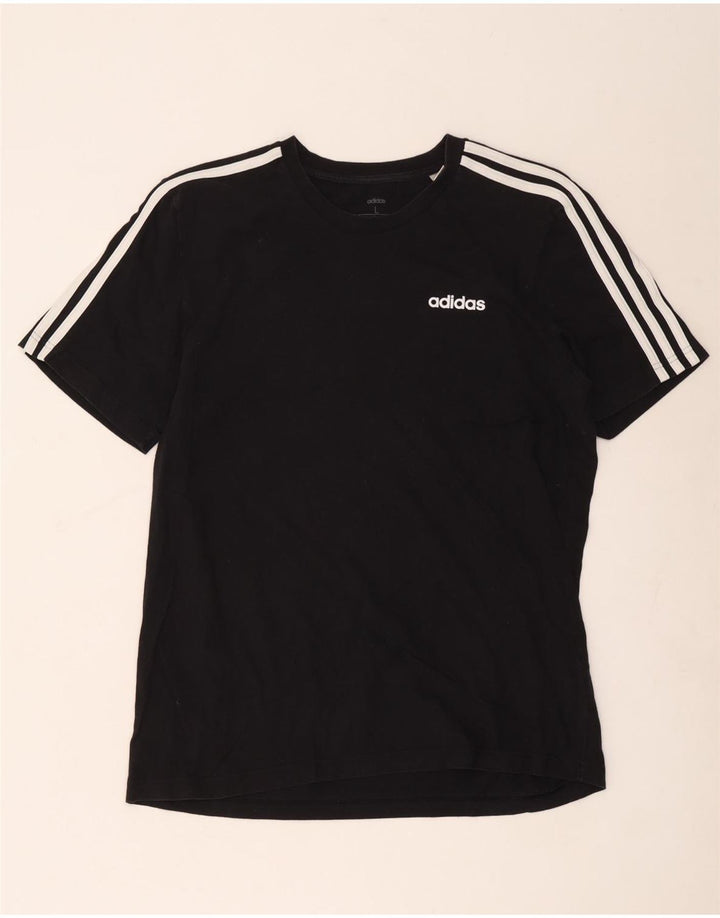 Adidas T-Shirt Homme Haut Grand Coton Noir