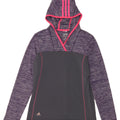 Adidas Climawarm Top à manches longues pour femme UK 12 Gris moyen Colourblock